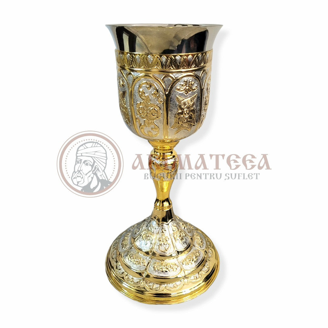 Set Sfinte Vase 2l în două culori (Aurite, Nichelate) - 4826