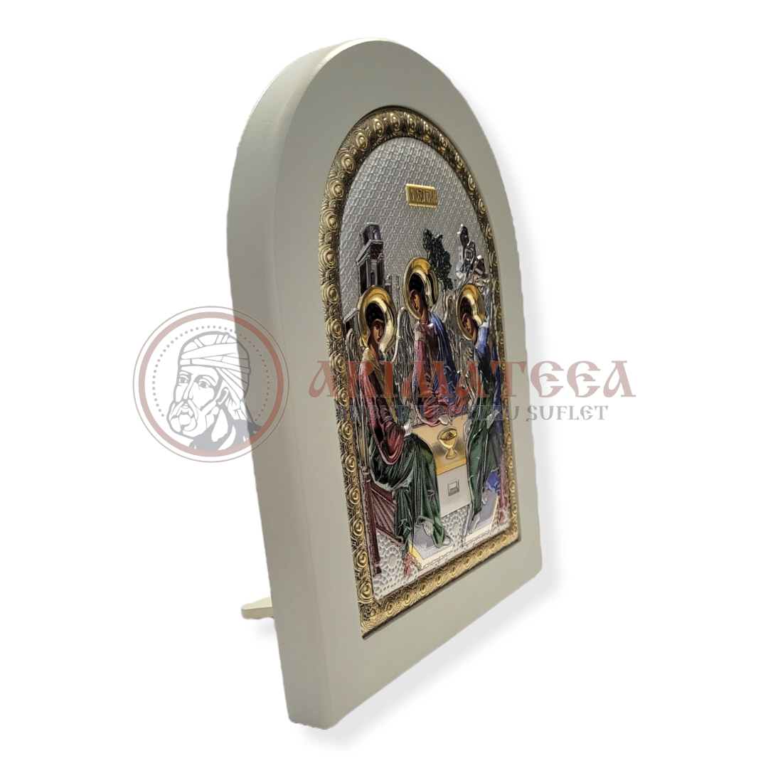 Icoană Argint, Sfânta Treime - MA/E1136/WH-BXC (6745)