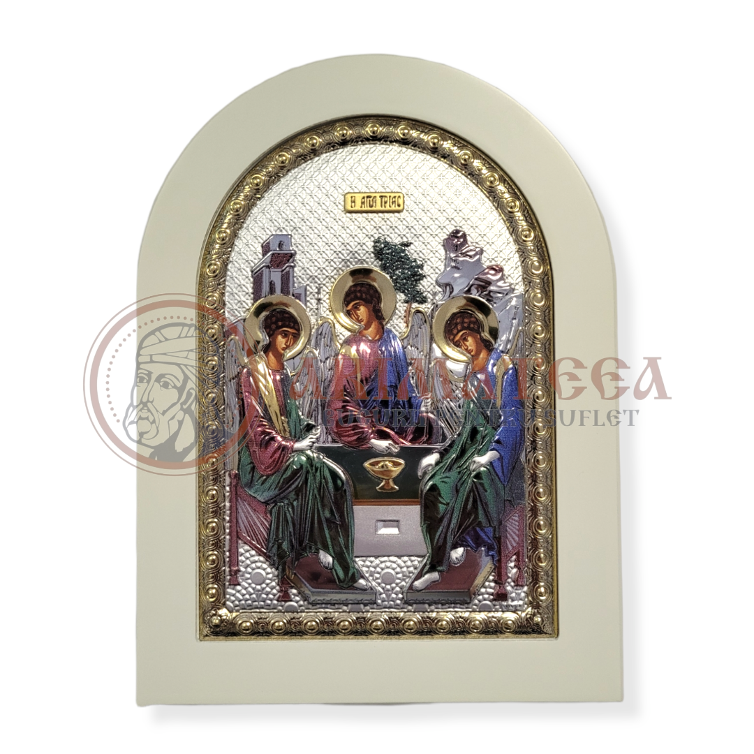 Icoană Argint, Sfânta Treime - MA/E1136/WH-BXC (6745)
