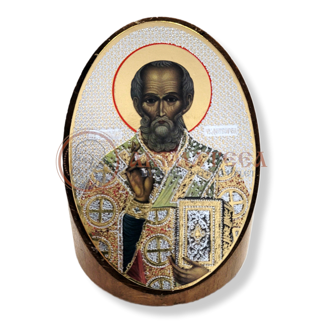 Icoană Ovală N54 - Sf. Nicolae