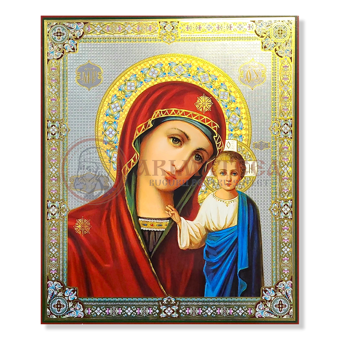 Icoană pal 30x40 - Litografie - Maica Domnului