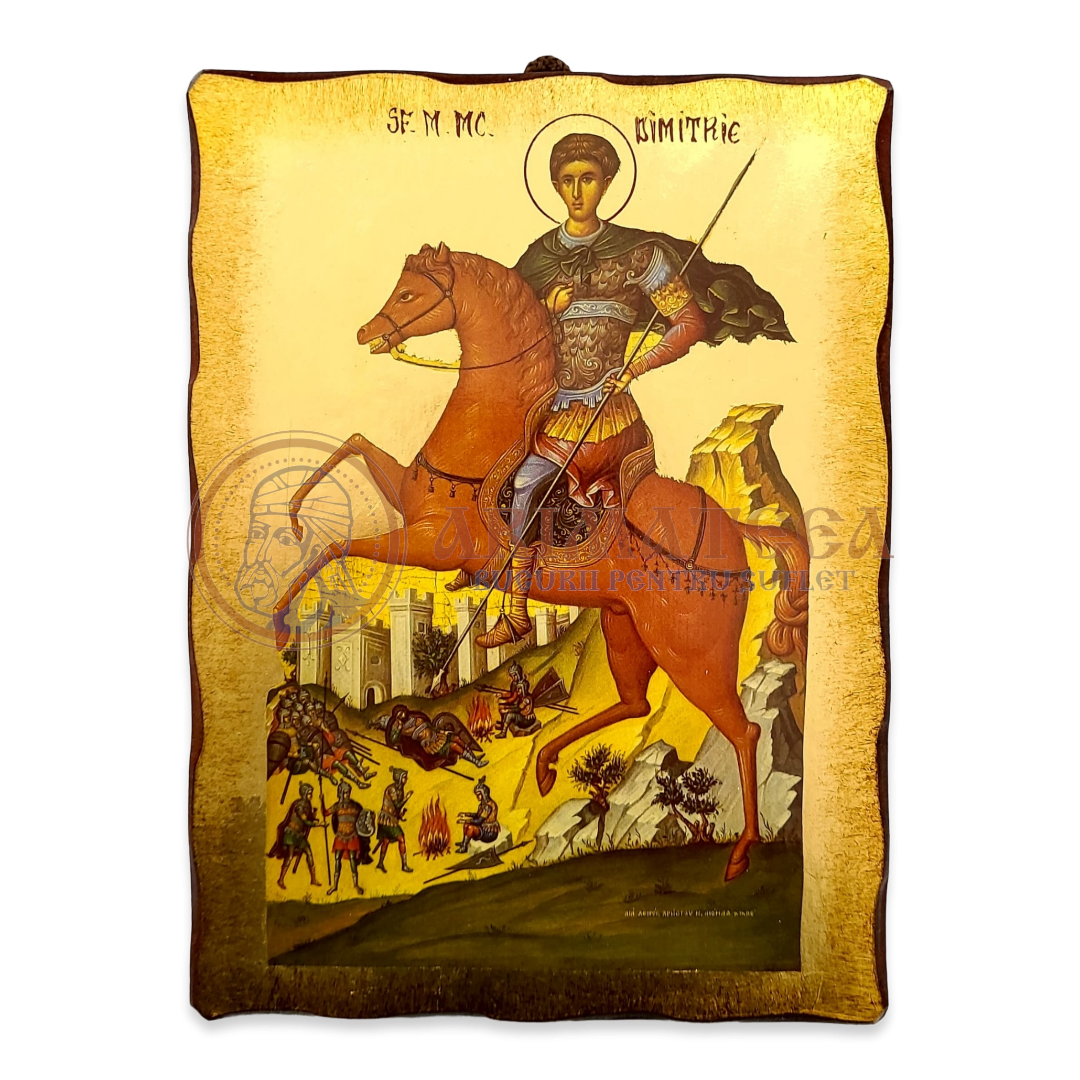 Icoană 20x15 - Sf. M. Mc. Dimitrie