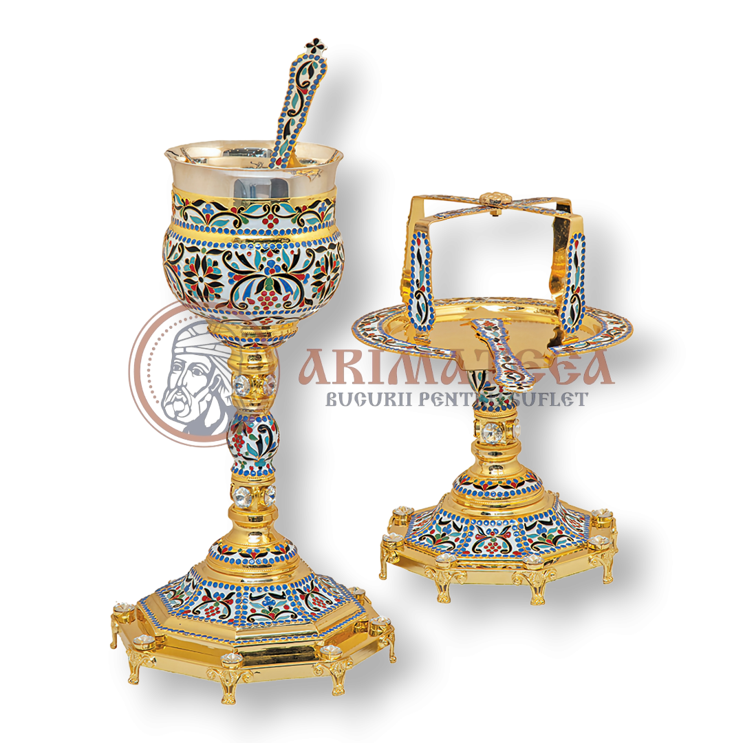 Set Sfinte Vase Emailat 1L (103-05)