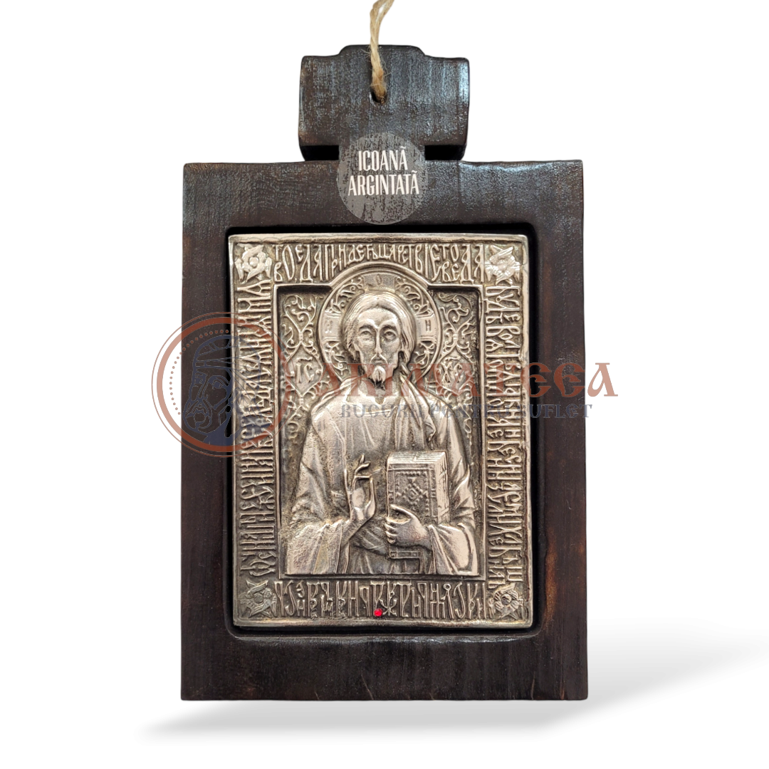 Icoană Argintată - Iisus Hristos (PM 02)