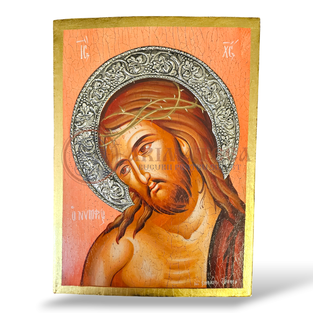 Icoană Aurită și Argintată - Mântuitorul Iisus Hristos 232