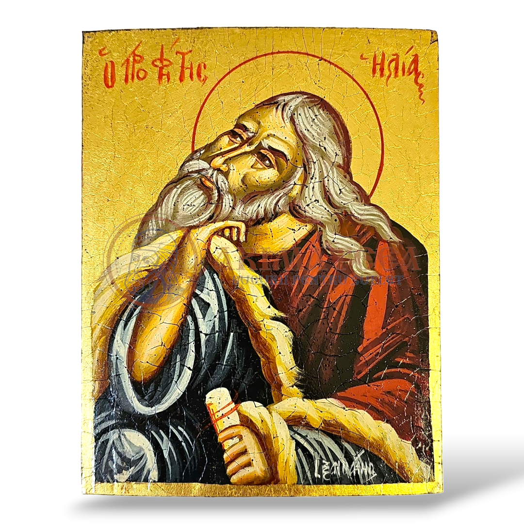 Icoană Aurită - Sf. Ilie Tesviteanul 222