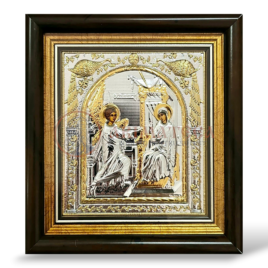 Icoană Argintată 16x18cm - Buna Vestire (M30KPXD)