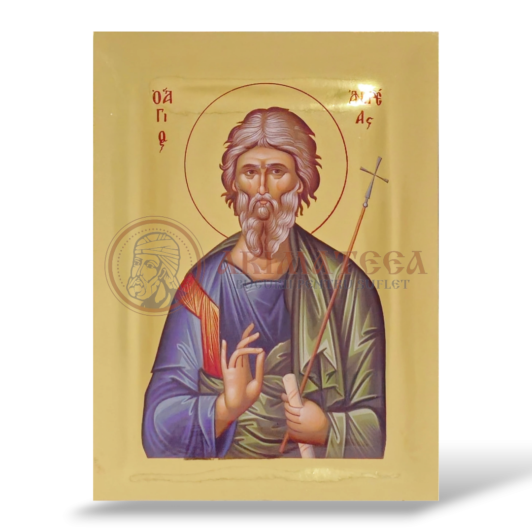 Icoană Aurită 20x26 - Sf. Ap. Andrei MG2