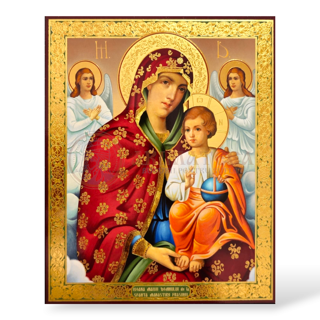 Icoană MDF 11x13 cm - Maica Domnului V