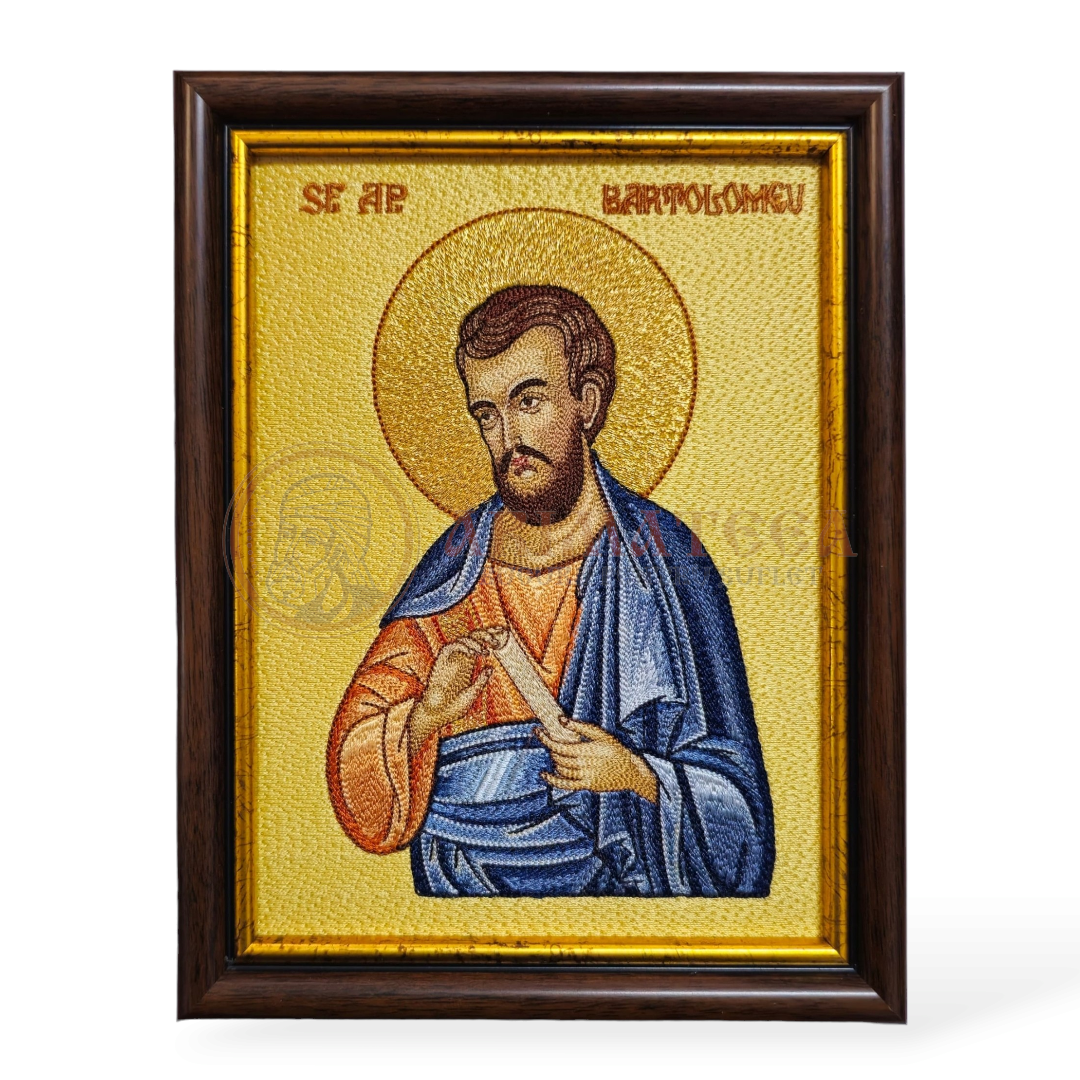 Icoană Brodată - Sf. Ap. Bartolomeu