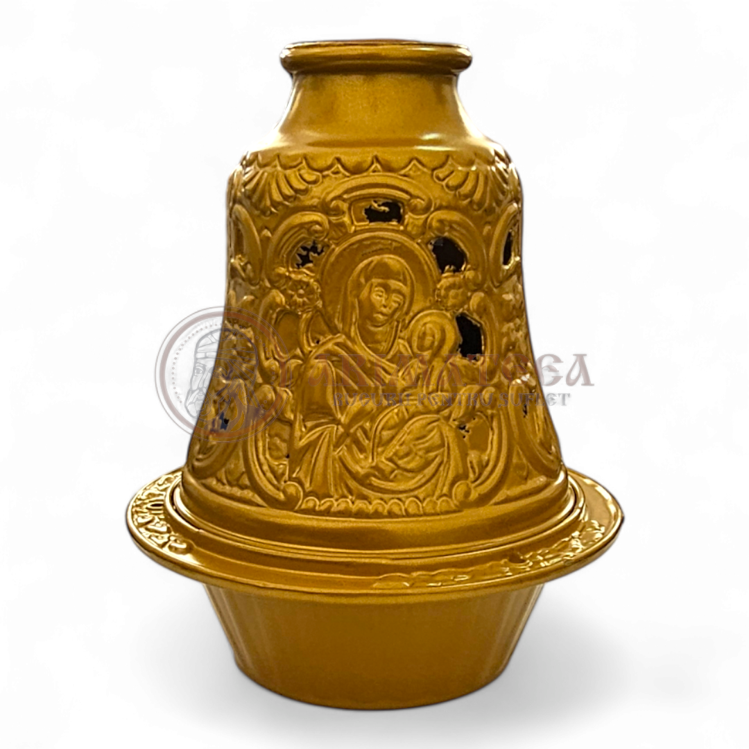 Candelă din Alamă. Aurie - 4000 - (49551)