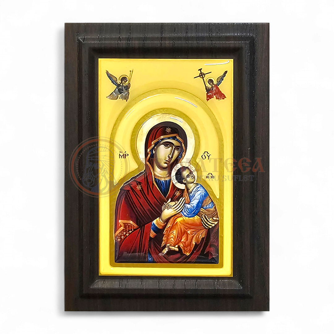 Icoană din Rășină - Maica Domnului (14.5x10.5cm)