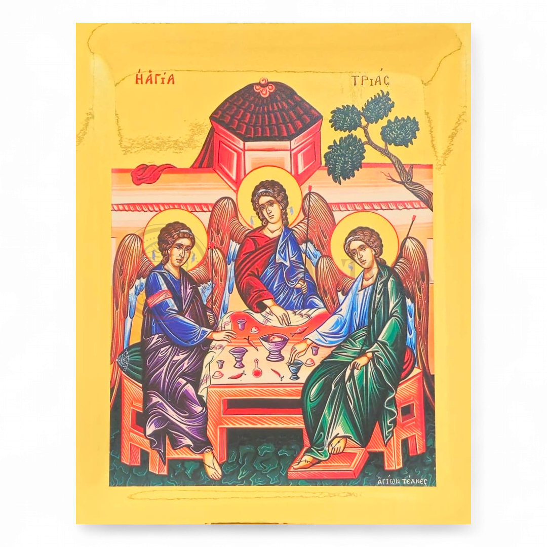 Icoană Aurită 29x23 - Sfânta Treime - 953