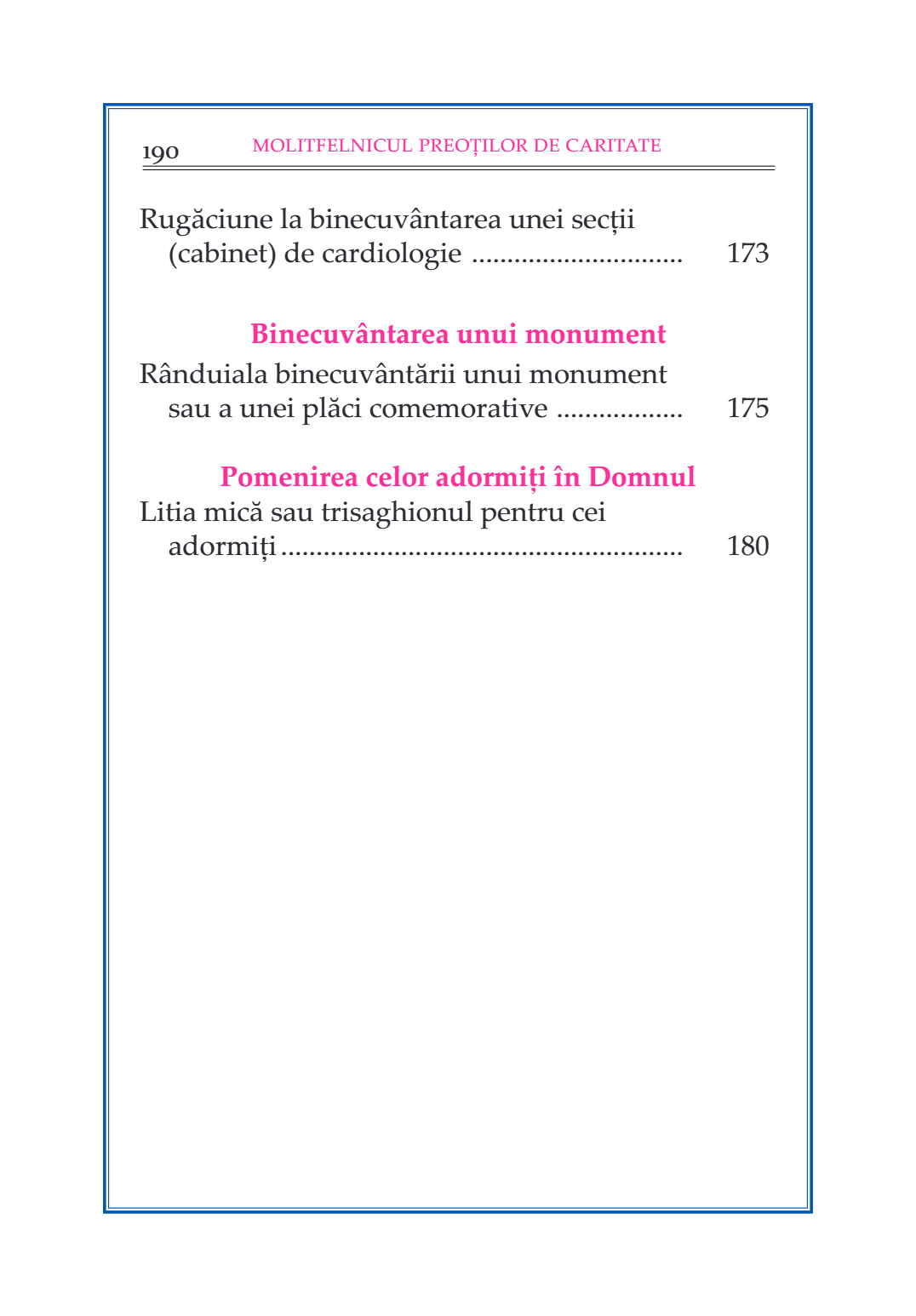 Molitfelnicul preoților de caritate