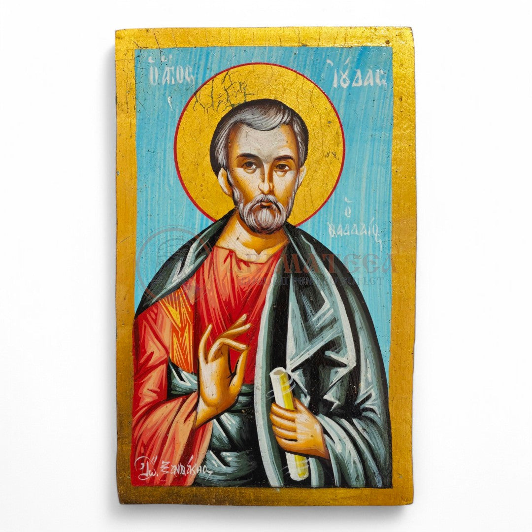 Icoană Pictată și Aurită 080 - Sf. Ap. Tadeu