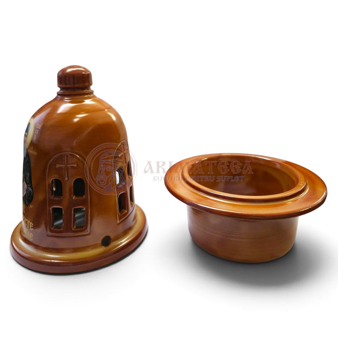 Candelă Ceramică - 19302 (MARO) - Sf. Paisie Aghioritul