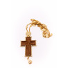 Cruce Stavrofor aurită - lemn