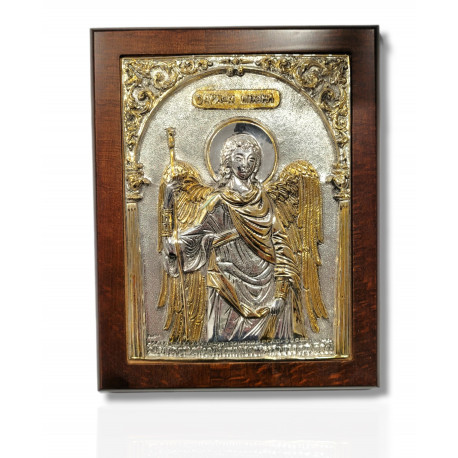 Icoană argintată - Sf. Arhanghel Mihail (EKK. 744/XE)