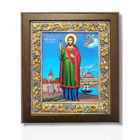 Icoană cu fond aurit - Sf. Ioan cel Nou de la Suceava (EKK.PL.11/XE)