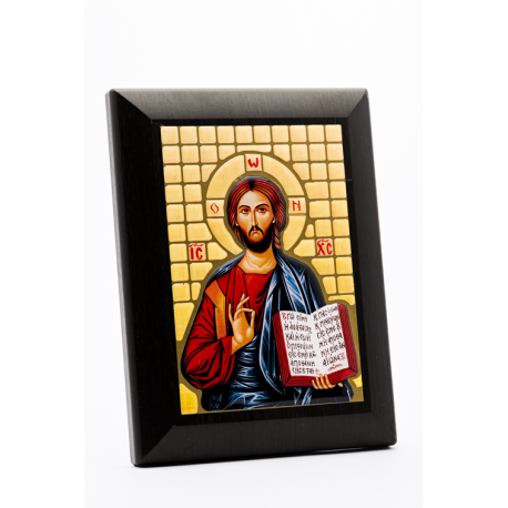 Icoană A5 Mozaic din Rășină - Iisus Hristos