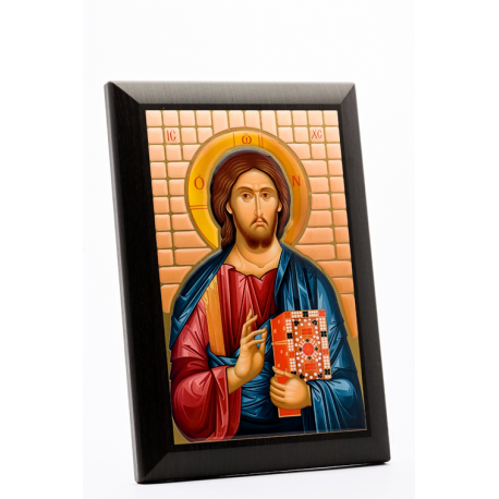 Icoană A5 Mozaic din Rășină - Iisus Hristos 1