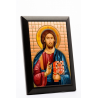 Icoană A5 Mozaic din Rășină - Iisus Hristos 1