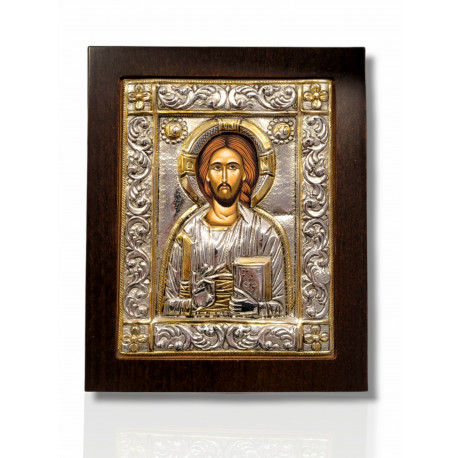Icoană argintată Iisus Hristos - EKK 192/XE