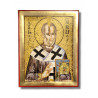 Icoană pe pânză de aur 29x37 603AA - Sf. Ierarh Nicolae
