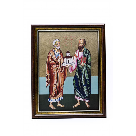 Icoană serigrafiată E 10105 - Sf. Ap. Petru și Pavel