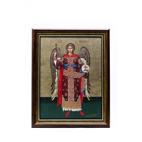 Icoană serigrafiată E 10105 - Arhanghelul Mihail