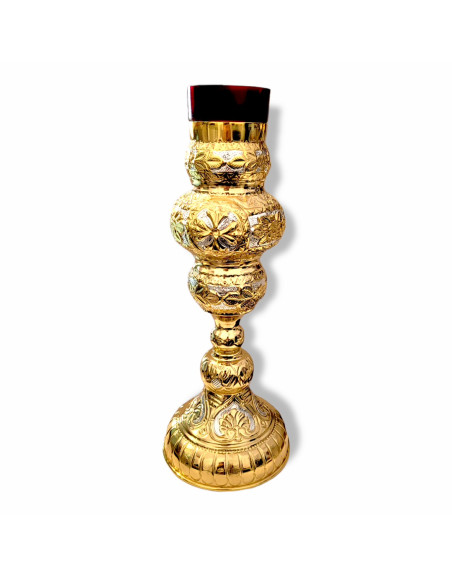 Candelă, suflată cu aur (113-13D)