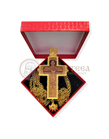 Cruce pectorală I, aurită - MET (5342)