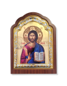 Icoană lemn ovală 23x31- Iisus Hristos (5569)