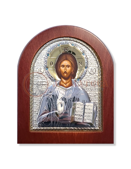 Icoană Argintată - Iisus Hristos (01-OR-NO.3)