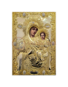 Icoană Ferecată din Argint 31x21.5 cm - Maica Domnului (din Biserica ,,Sf. Mare Mucenic Gheorghe”-Suceava)