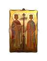 Icoană 15x10 - Sf. Împărați Constantin și Elena