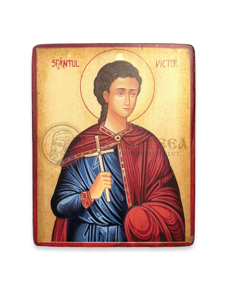 Icoană pictată (75-99) - Sf. Victor