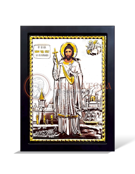 Icoană 19x24 104/704 - Sf. M. Mc. Ioan cel Nou de la Suceava