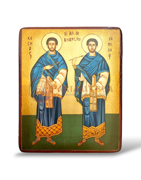 Icoană Sf. Mc. Cosma și Damian (75-79)