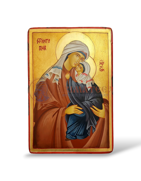 Icoană Sf. Ana și Maica Domnului (100)