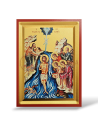 Icoană serigrafiată 907, 19x25 cm - Botezul Domnului