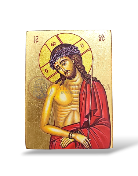 Icoană Pictată 8x6 - Mântuitorul Iisus Hristos