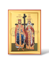 Icoană serigrafiată 909 - Sf. Împărați Constantin și Elena