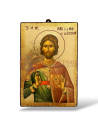 Icoană Pictată 35x23 - Sf. M. Mc. Ioan cel Nou de la Suceava