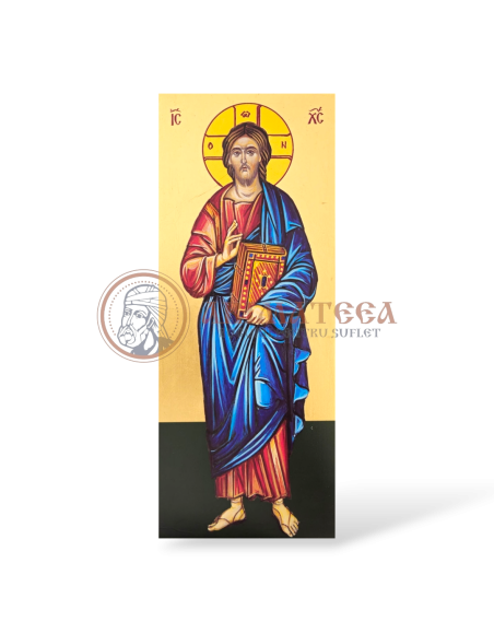 Icoană Pictată 13x32 - Iisus Hristos I (AKA)