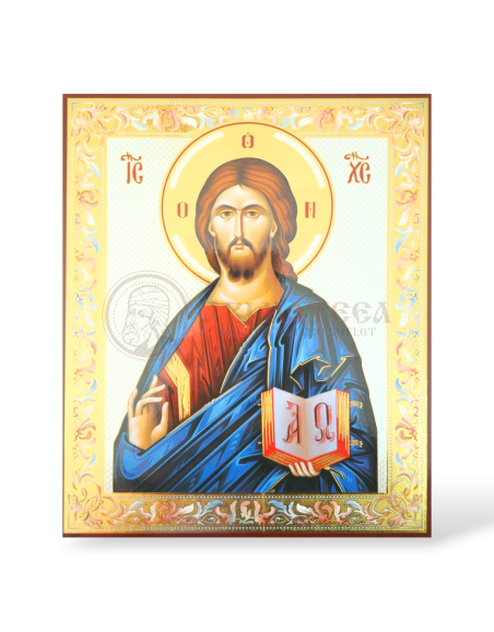 Icoană pal 18X24 cm - Iisus Hristos II