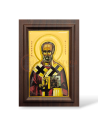 Icoană din Rășină - Sf. Ierarh Nicolae (14.5x10.5cm)