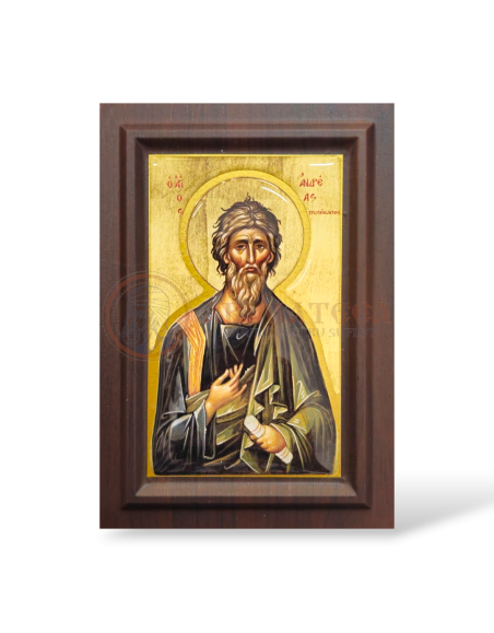 Icoană din Rășină - Sf. Ap. Andrei (14.5x10.5cm)