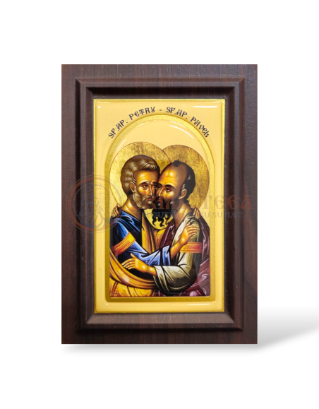 Icoană din Rășină - Sf. Ap. Petru și Pavel (14.5x10.5cm)