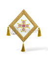 Veșmânt Brodat - Cruce Bizantină și Maci